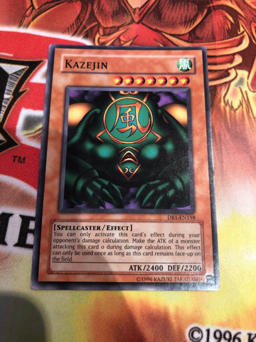 DB1-EN158 Kazejin Common NM Yugioh