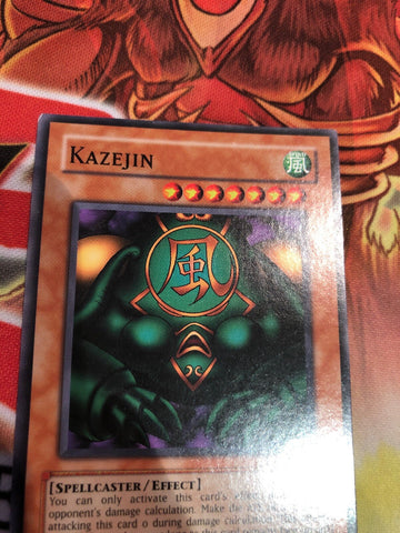 DB1-EN158 Kazejin Common NM Yugioh (back)