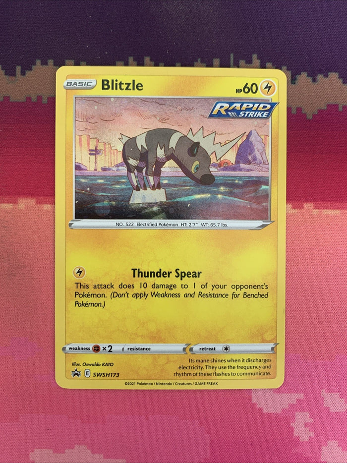 Pokemon Card Blitzle SWSH173 Black Star Promo NM