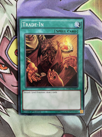 DESO-EN051 Trade-In Super Rare 1st Edition NM Yugioh Card
