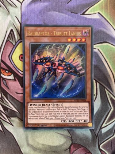 GFTP-EN084 Raidraptor - Tribute Lanius Ultra Rare 1st Edition NM Yugioh Card