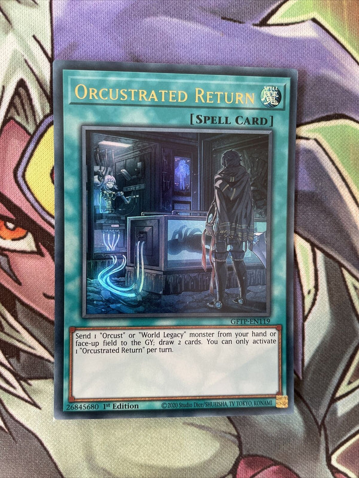 GFTP-EN119 Orcustrated Return Ultra Rare 1st Edition NM Yugioh Card