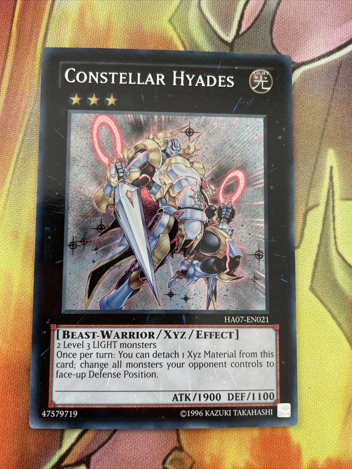 HA07-EN021 Yugioh Secret Rare Constellar Hyades unl Edition NM