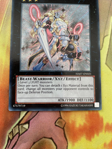HA07-EN021 Yugioh Secret Rare Constellar Hyades unl Edition NM (back)