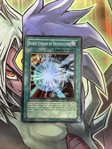 DR2-EN150 Burst Stream Of Destruction Super Rare Unl Edition NM Yugioh Card
