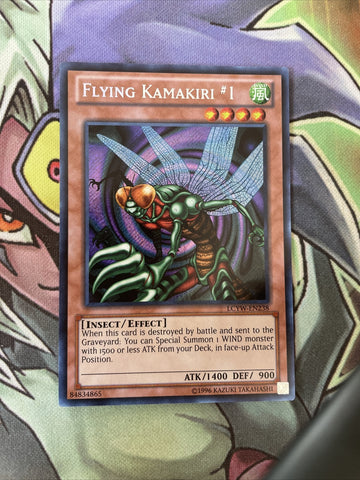 LCYW-EN238 Flying Kamakiri 1 Secret Rare Unl Edition NM Yugioh Card