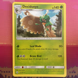 Pokemon Card Decidueye Sun & Moon Rare 11/149 NM