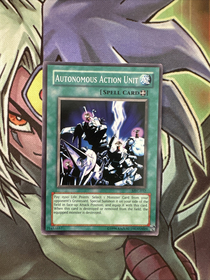 MFC-032 Autonomous Action Unit Common Unlimited Edition NM Yugioh Card
