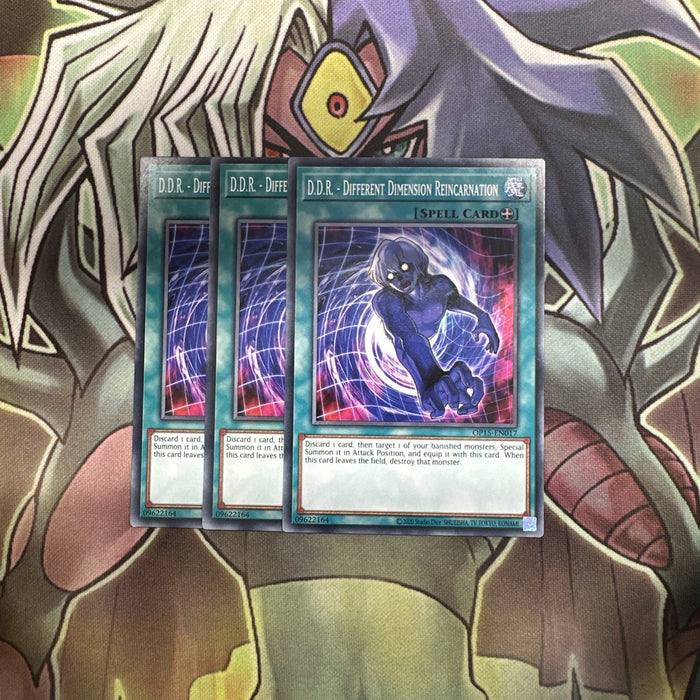 OP15-EN017 x3 D.D.R - Different Dimension Reincarnation Common Excellent Yugioh