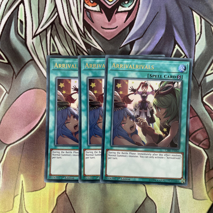CIBR-EN062 x3 Arrivalrivals Ultra Rare Excellent Condition Yugioh