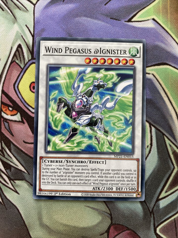 MP21-EN015 Wind Pegasus @Ignister Common 1st Edition NM Yugioh