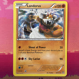 Pokemon Card Landorus Furious Fists Holo Rare 58/111 Near Mint