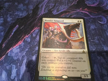 Munda's Vanguard - Oath Of Gatewatch Excellent Magic MTG (back)