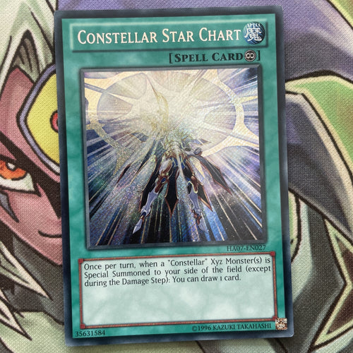 HA07-EN027 Constellar Star Chart Secret Rare Unlim Edition NM Yugioh Card