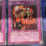 LOD-012 x3 Life Absorbing Machine Common - Unlimited Edition Yugioh