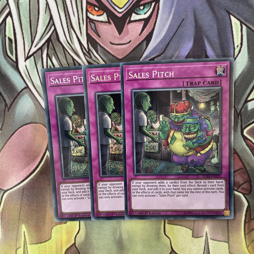 IGAS-EN076 x3 Sales Pitch Secret Rare Excellent Condition Yugioh
