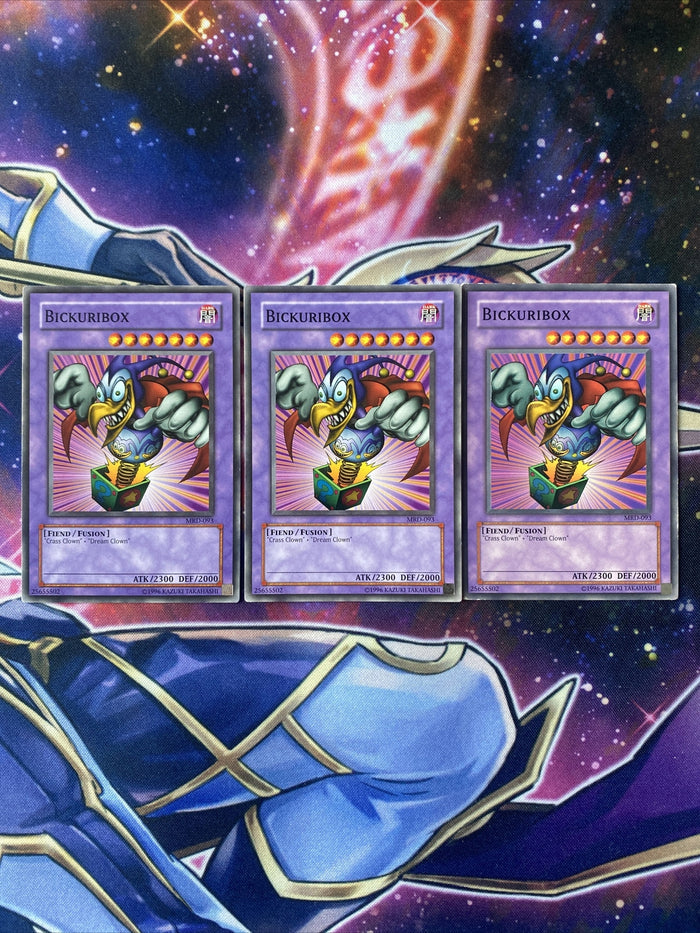 MRD-093 x3 Bickuribox Yugioh Playset