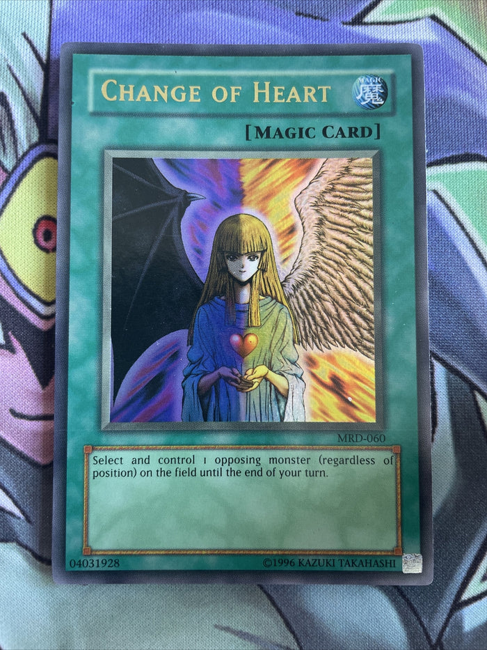 MRD-060 Change Of Heart Ultra Rare Excellent Condition Yugioh Card (5)