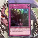 OP05-EN012 Lost Wind Super Rare 1st Edition NM Yugioh Card