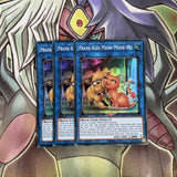 PHRA-EN049 x3 Prank-Kids Meow-Meow-Mu Super Rare Excellent Condition Yugioh