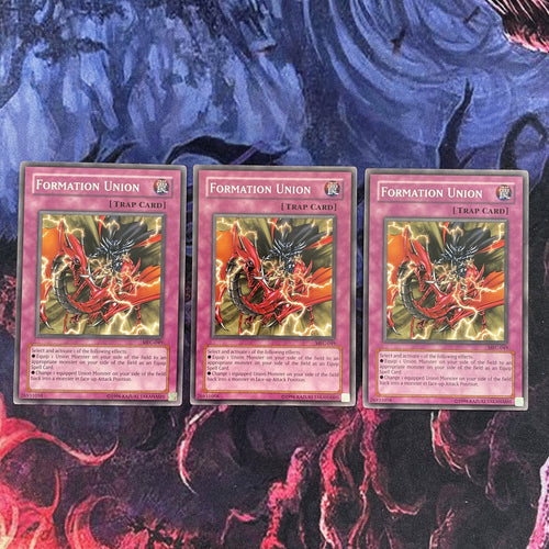 MFC-049 x3 Formation Union Common Unlimited Edition Yugioh