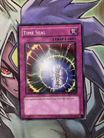 PSV-E007 Time Seal Common Varying Editions NM Yugioh Card