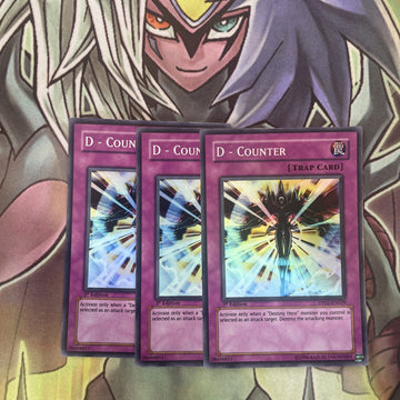 DP05-EN029 x3 D - Counter Super Rare Excellent Condition Yugioh