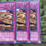 DB2-EN244 x3 Dark Coffin Common Yugioh Cards Mint 1st Edition New