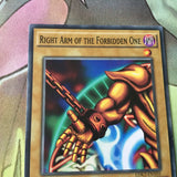 LDK2-ENY05 RIGHT ARM OF THE FORBIDDEN ONE Common 1st Edition Yugioh