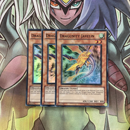 HA04-EN014 x3 Dragunity Javelin Super Rare Excellent Condition Yugioh