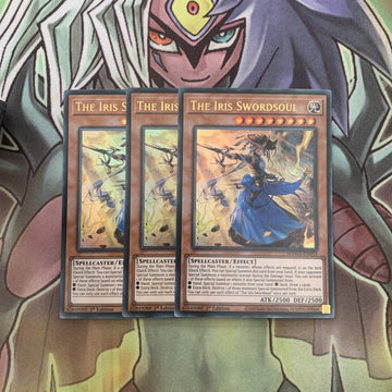 MAMA-EN033 x3 The Iris Swordsoul Ultra Rare Excellent Condition Yugioh