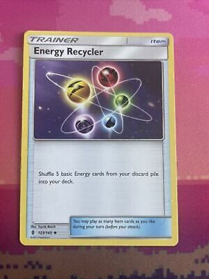 Pokemon Card Energy Recycler Guardians Rising Uncommon 123/145 Near Mint