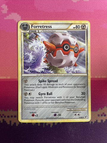 Pokemon Card Forretress Undaunted Rare 13/90 NM