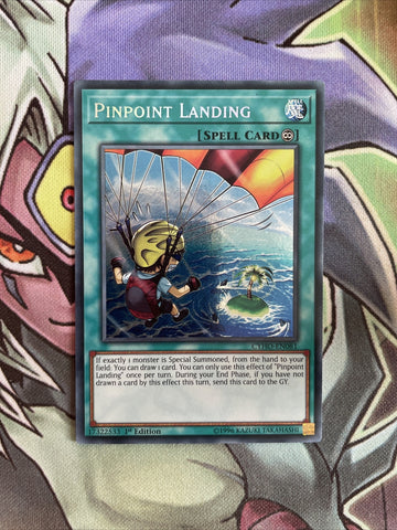 CYHO-EN081 Pinpoint Landing Secret Rare 1st Edition Near Mint Yugioh Card