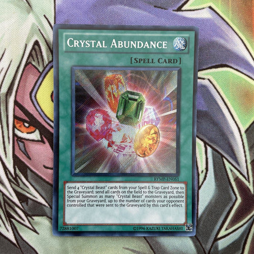 RYMP-EN051 Crystal Abundance Secret Rare UNL Edition NM Yugioh Card