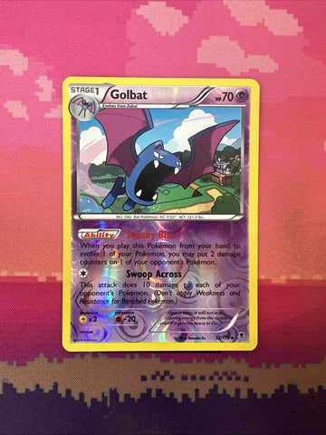 Pokemon Card Golbat Phantom Forces Reverse Holo Uncommon 32/119 NM