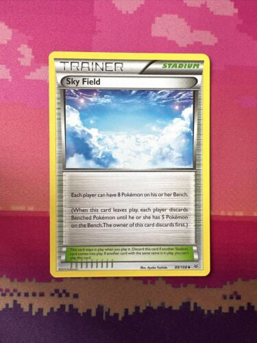 Pokemon Card Sky Field Roaring Skies Uncommon 89/108 Near Mint