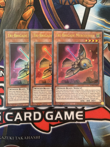 SDAZ-EN001 Tri-Brigade Mercourier Ultra Rare 1st Edition Mint YuGiOh Card
