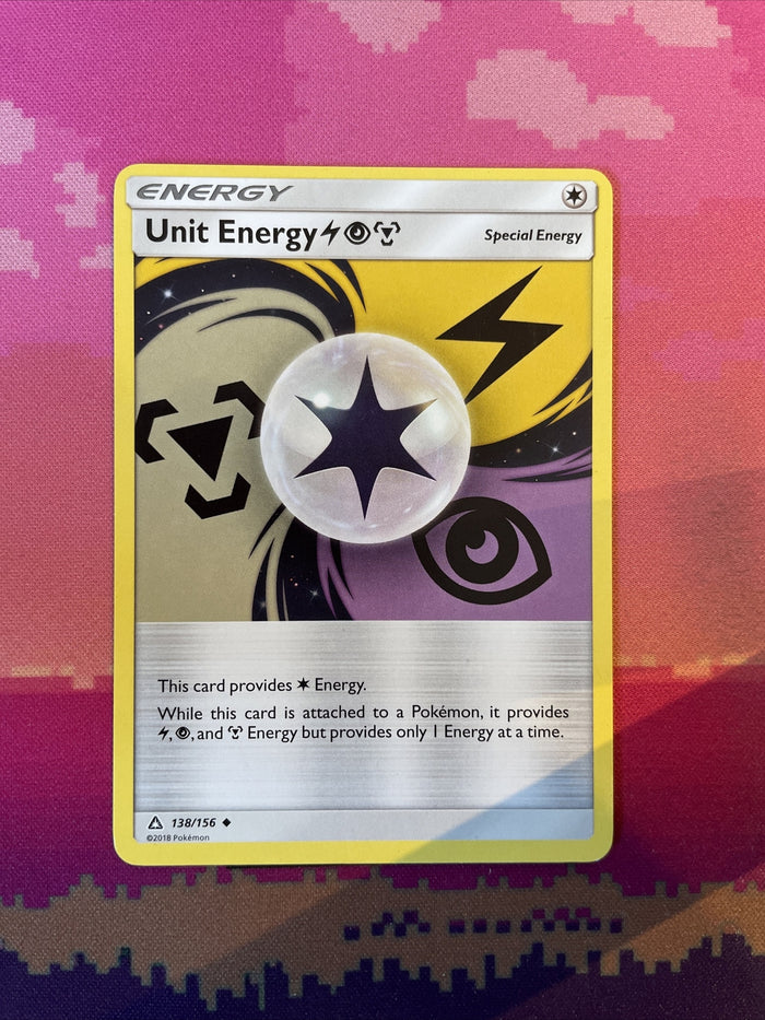 Pokemon Card Unit Energy Ultra Prism Uncommon 138/156 Near Mint