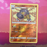 Pokemon Card Hippowdon Ultra Prism Reverse Holo Rare 69/156 Near Mint
