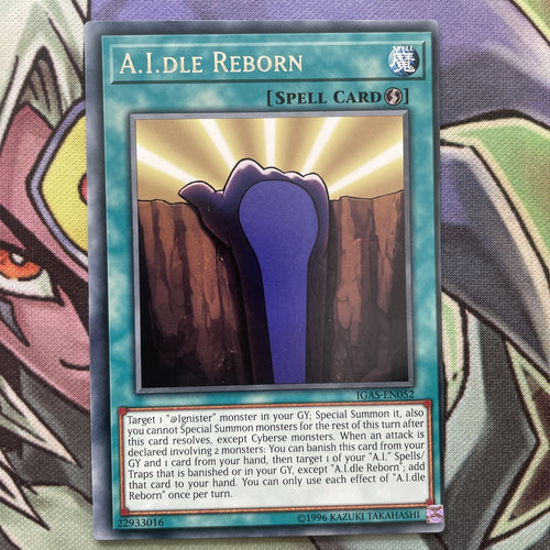 IGAS-EN052 A.I.dle Reborn MISCUT Rare Unlim Edition NM Yugioh Card