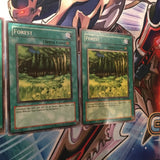 LOB-E036 / LOB-EN046 Yugioh 3x Forest (Mixed)!