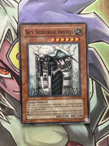 FOTB-EN023 Sky Scourge Invicil Super Rare Unlim Edition NM Yugioh Card