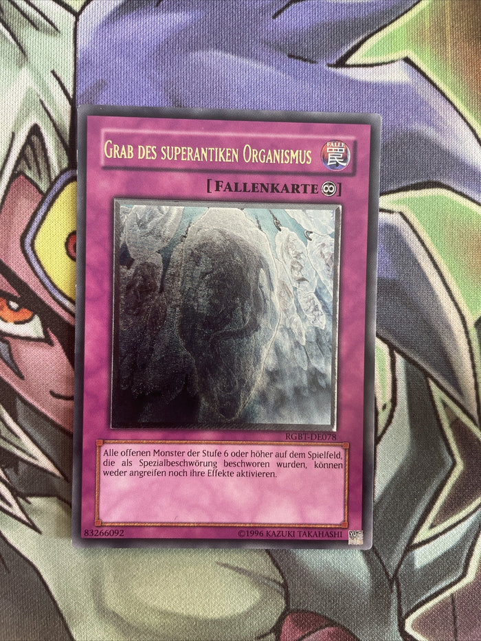 RGBT-EN078 Grave Of The Super Ancient Organism Ultimate Unl Ed GERMAN NM Yugioh