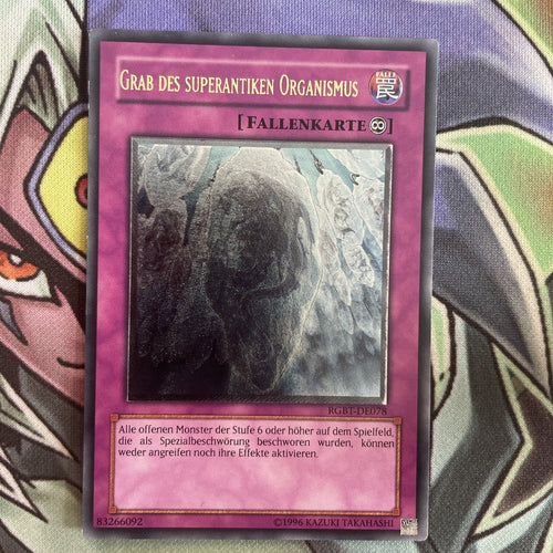 RGBT-EN078 Grave Of The Super Ancient Organism Ultimate Unl Ed GERMAN NM Yugioh