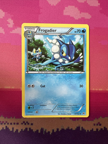 Pokemon Card Frogadier Breakthrough Uncommon 47/162 Near Mint