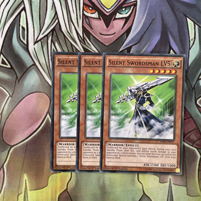 DPRP-EN017 x3 Silent Swordsman LV5 Common Excellent Condition Yugioh