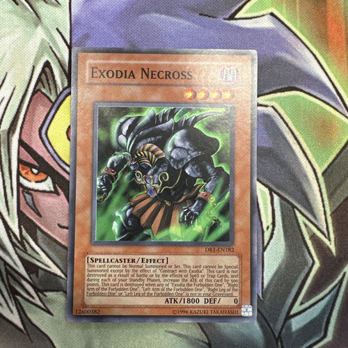 DR1-EN182 Exodia Necross Super Rare Unlimited Edition NM Yugioh Card