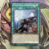 OP11-EN020 True Draco Heritage Common UNL Edition NM Yugioh Card