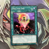 AMDE-EN040 One For One Super Rare 1st Edition NM Yugioh Card